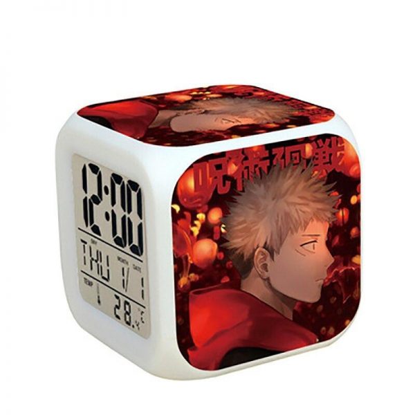 Yuji Itadori Jujutsu Kaisen alarm clock JMS2812