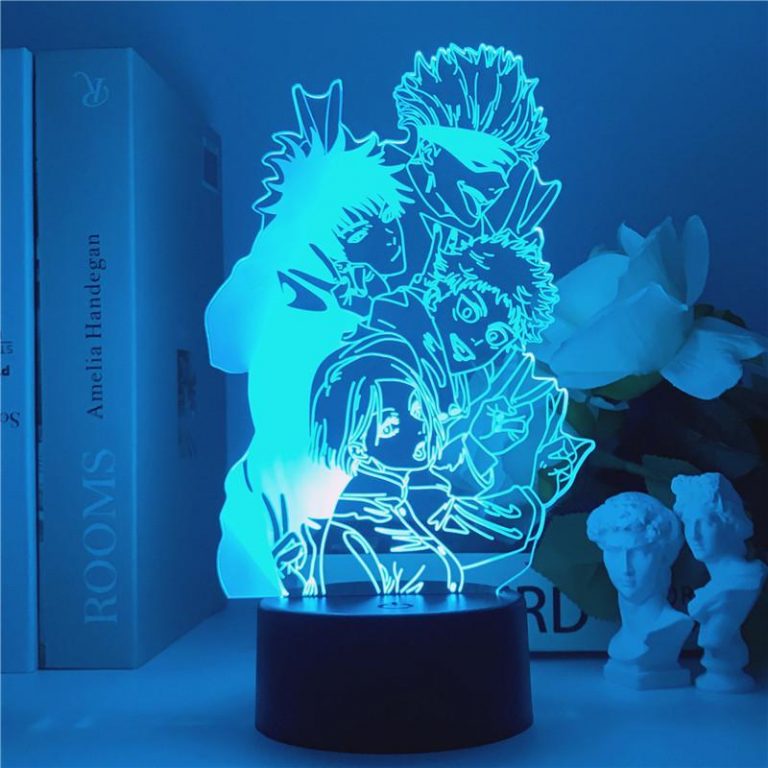 3D Jujutsu Kaisen Lamp The Exorcists Fashion JMS2812 | Jujutsu Kaisen Merch