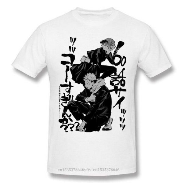 T-Shirt Jujutsu Kaisen Nobara and Yuji JMS2812