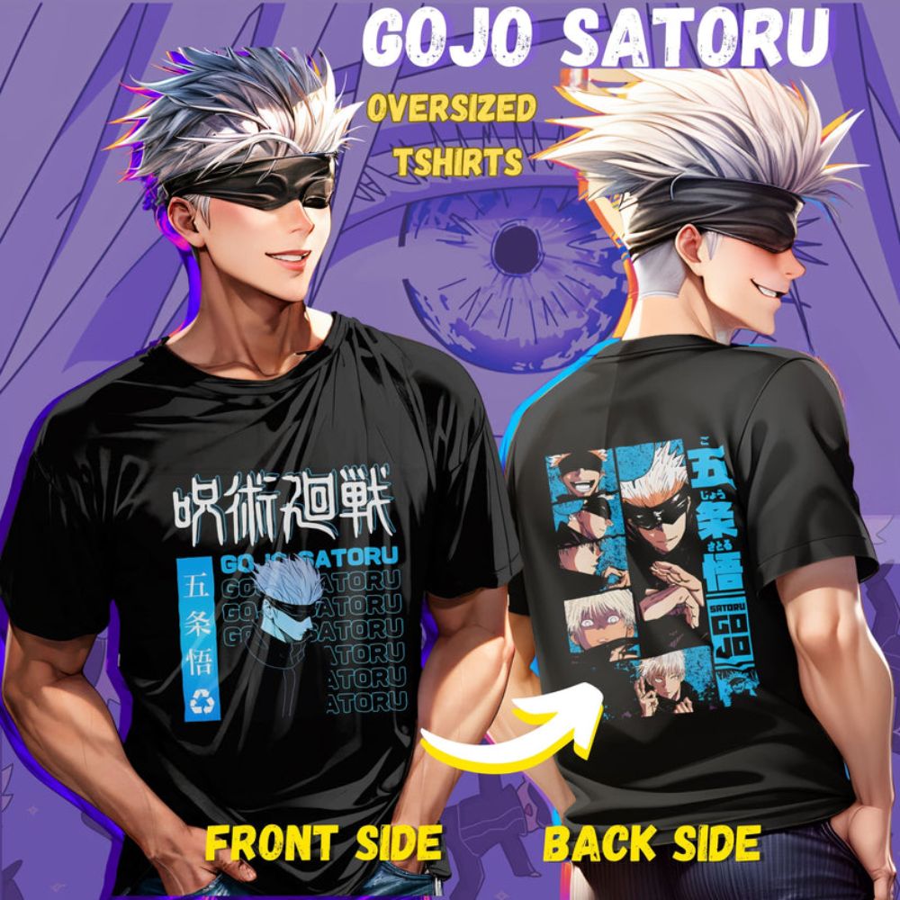 Gojo Satoru JJK Anime T shirt IP0104 - Jujutsu Kaisen Merch